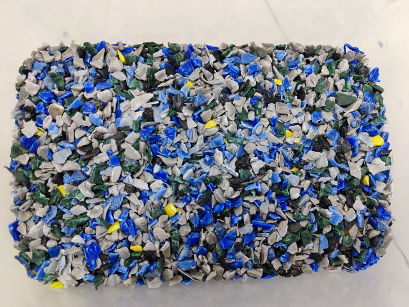 TOPSORT plastic flakes color sorter sorting white