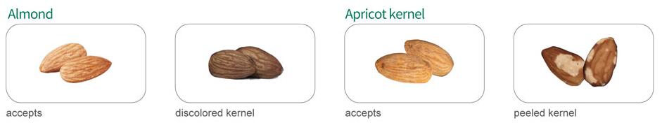 nuts color separator