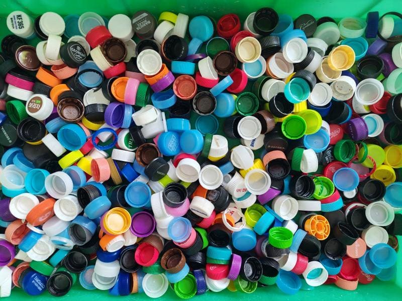 Topsort plastic bottle caps customized color sorter